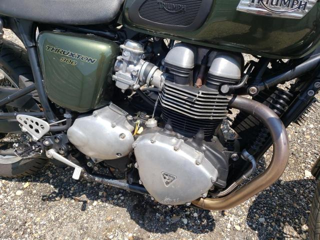 SMT920K1XDT570553 - 2013 TRIUMPH CAR THRUXTON GREEN photo 7