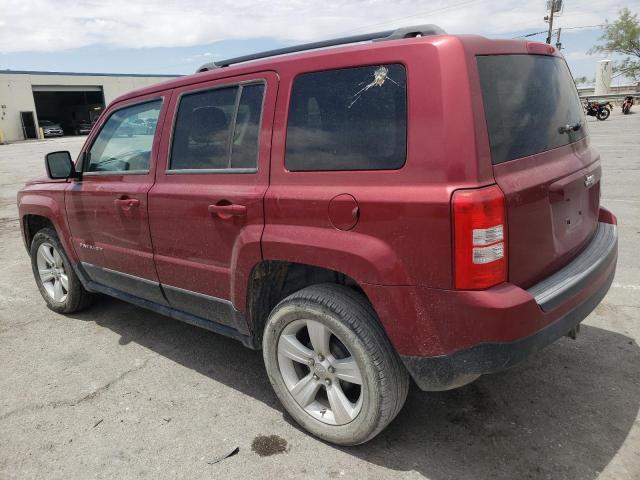 1C4NJPFB8DD157536 - 2013 JEEP PATRIOT LATITUDE RED photo 2