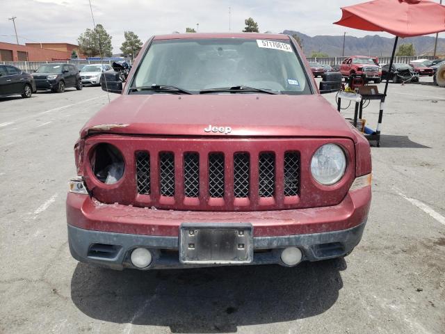 1C4NJPFB8DD157536 - 2013 JEEP PATRIOT LATITUDE RED photo 5