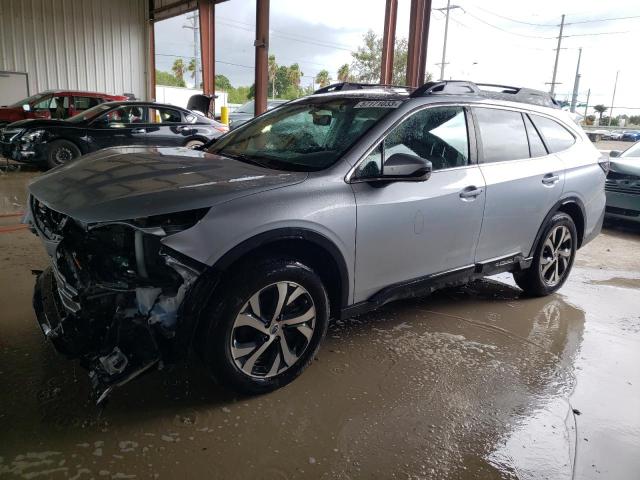 4S4BTANC9M3173539 - 2021 SUBARU OUTBACK LIMITED SILVER photo 1