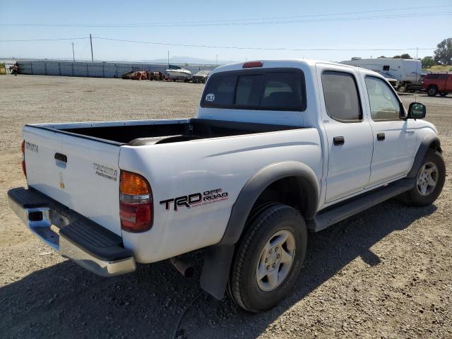 5TEGN92N64Z389276 - 2004 TOYOTA TACOMA DOUBLE CAB PRERUNNER WHITE photo 3