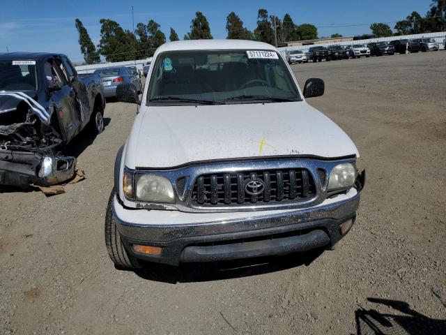 5TEGN92N64Z389276 - 2004 TOYOTA TACOMA DOUBLE CAB PRERUNNER WHITE photo 5
