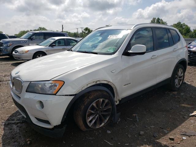 5UXWX9C57E0D24573 - 2014 BMW X3 XDRIVE28I WHITE photo 1