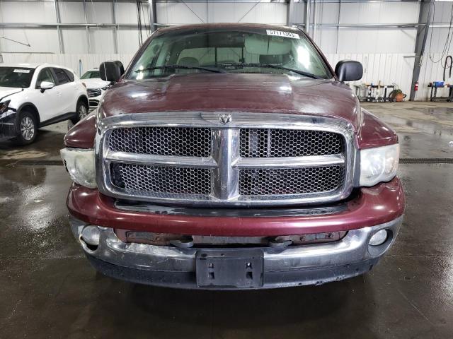 1D3HU18D63J614027 - 2003 DODGE RAM 1500 ST MAROON photo 5