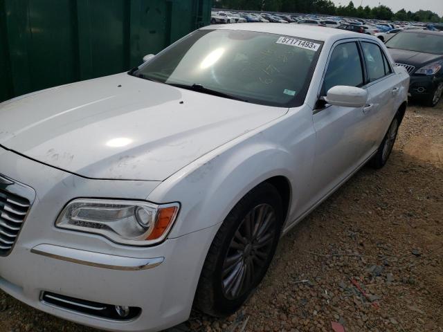 2C3CCARG6EH381614 - 2014 CHRYSLER 300 WHITE photo 1