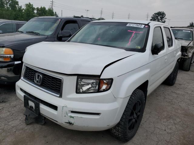 2HJYK16398H503582 - 2008 HONDA RIDGELINE RTX WHITE photo 1