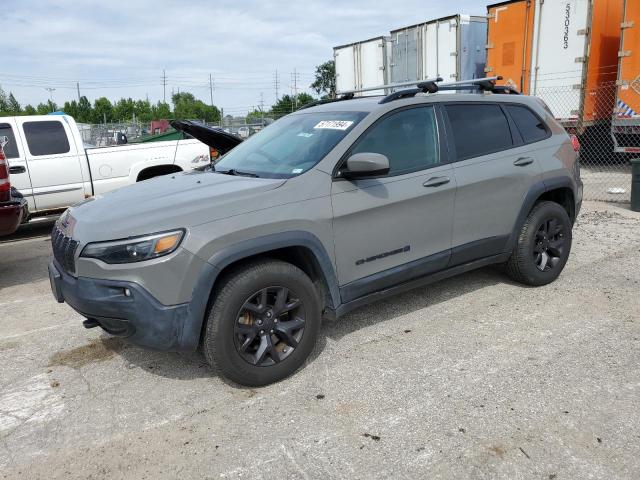 1C4PJMCX7KD445083 - 2019 JEEP CHEROKEE LATITUDE GRAY photo 1