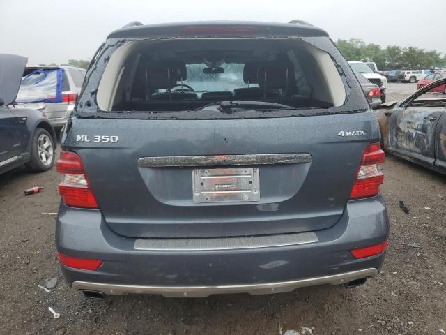 4JGBB8GB4BA645574 - 2011 MERCEDES-BENZ ML 350 4MATIC GRAY photo 6