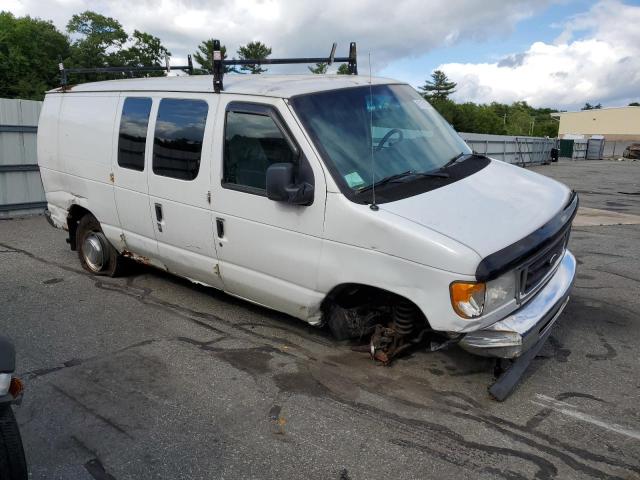 1FTNE24W05HA33719 - 2005 FORD ECONOLINE E250 VAN WHITE photo 4