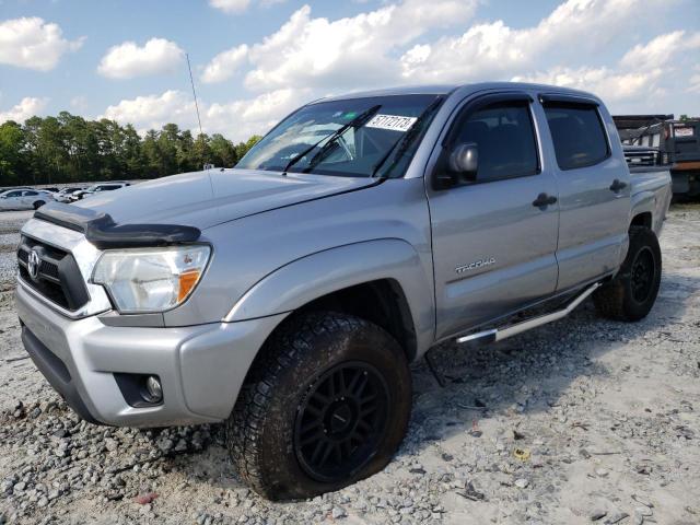 5TFJU4GN1FX071175 - 2015 TOYOTA TACOMA DOUBLE CAB PRERUNNER SILVER photo 1