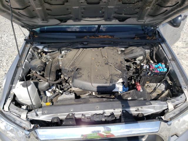 5TFJU4GN1FX071175 - 2015 TOYOTA TACOMA DOUBLE CAB PRERUNNER SILVER photo 11