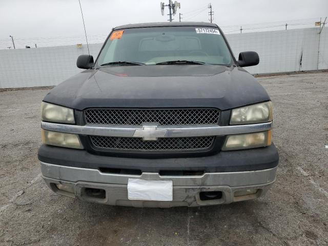 3GNEC13T53G309740 - 2003 CHEVROLET AVALANCHE C1500 BLACK photo 5