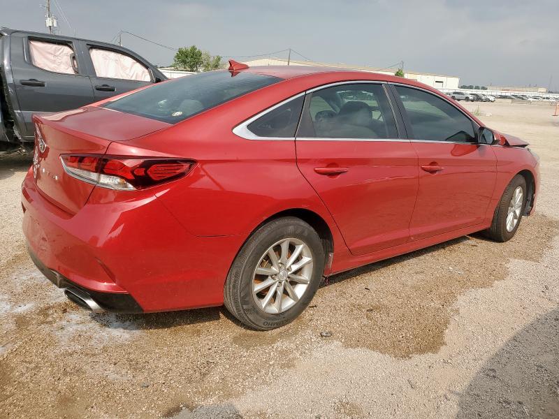 5NPE24AF8KH816888 - 2019 HYUNDAI SONATA SE 红色 照片 3