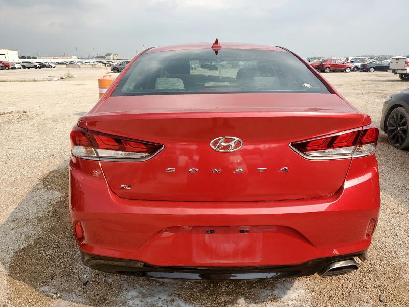 5NPE24AF8KH816888 - 2019 HYUNDAI SONATA SE 红色 照片 6
