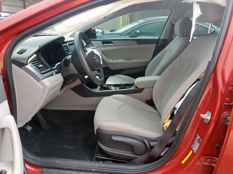 5NPE24AF8KH816888 - 2019 HYUNDAI SONATA SE 红色 照片 7