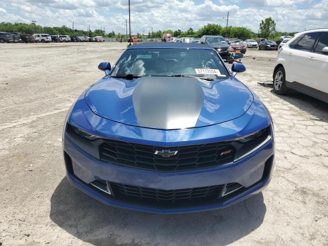 1G1FD3DS2L0113943 - 2020 CHEVROLET CAMARO LT BLUE photo 5