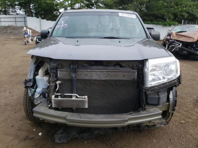 5FNYF4H2XDB056954 - 2013 HONDA PILOT LX GRAY photo 5