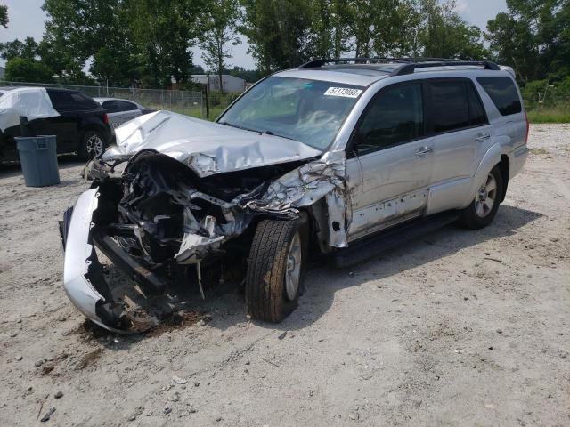 JTEZU14R48K009838 - 2008 TOYOTA 4RUNNER SR5 SILVER photo 1