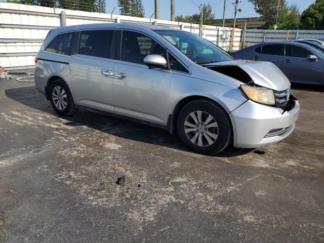 5FNRL5H44FB021446 - 2015 HONDA ODYSSEY EX SILVER photo 4