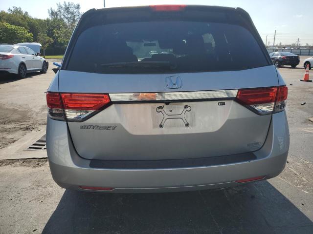 5FNRL5H44FB021446 - 2015 HONDA ODYSSEY EX SILVER photo 6