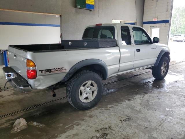 5TESM92N32Z109856 - 2002 TOYOTA TACOMA XTRACAB PRERUNNER ვერცხლისფერი ფოტო 3