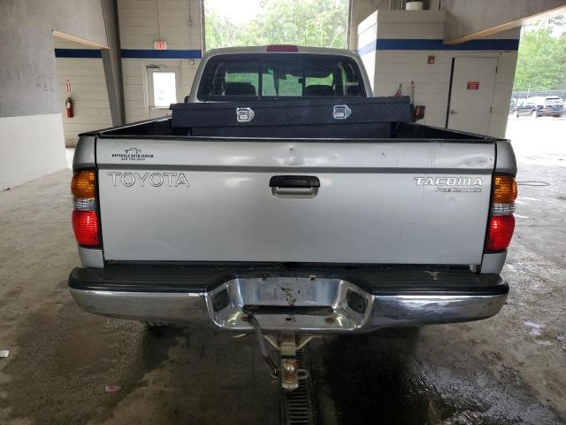 5TESM92N32Z109856 - 2002 TOYOTA TACOMA XTRACAB PRERUNNER ვერცხლისფერი ფოტო 6