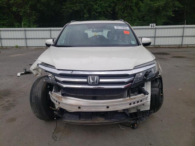 5FNYF6H00JB007493 - 2018 HONDA PILOT ELITE WHITE photo 5