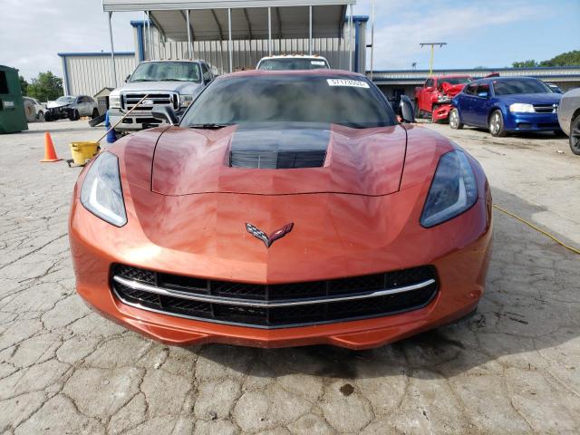 1G1YD2D72F5109431 - 2015 CHEVROLET CORVETTE STINGRAY 2LT ORANGE photo 5