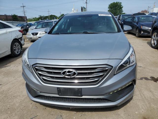 5NPE34AF1HH590179 - 2017 HYUNDAI SONATA SPORT SILVER photo 5