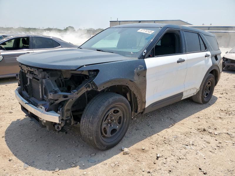 1FM5K8AB3NGA47743 - 2022 FORD EXPLORER POLICE INTERCEPTOR 黑色 照片 1