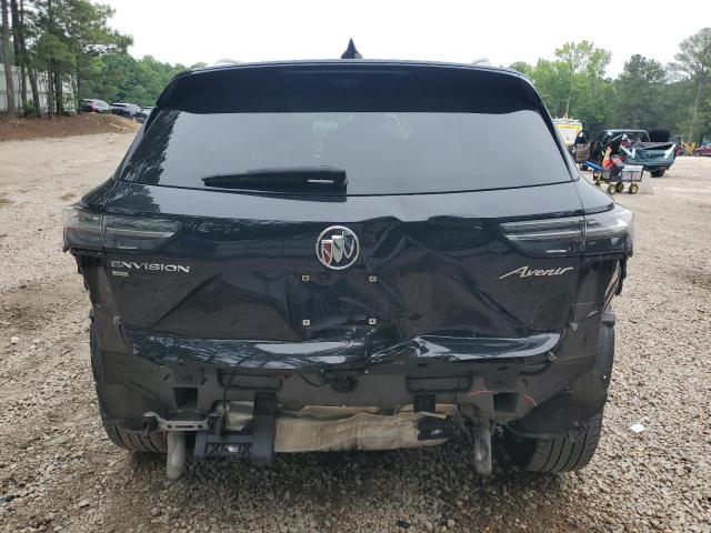 LRBFZSR45MD131231 - 2021 BUICK ENVISION AVENIR BLACK photo 6