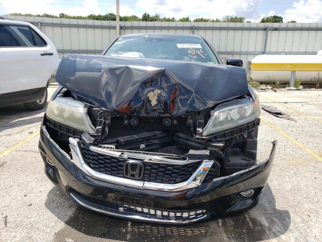 1HGCT1B81EA001058 - 2014 HONDA ACCORD EXL BLACK photo 5