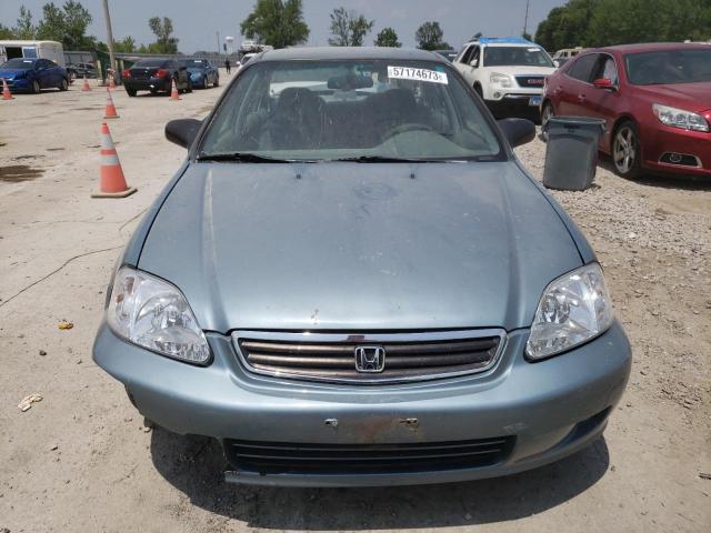 2HGEJ6612YH558172 - 2000 HONDA CIVIC BASE TEAL photo 5