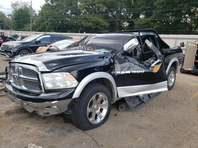 1C6RD7NT7CS136679 - 2012 DODGE RAM 1500 LARAMIE BLACK photo 1