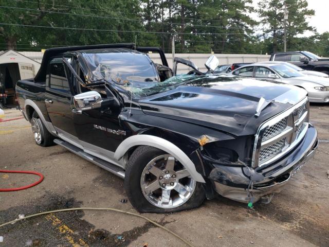 1C6RD7NT7CS136679 - 2012 DODGE RAM 1500 LARAMIE BLACK photo 4