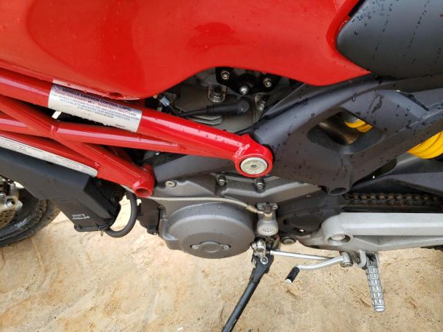 ZDM1RADN8DB066557 - 2013 DUCATI MONSTER 696 RED photo 5