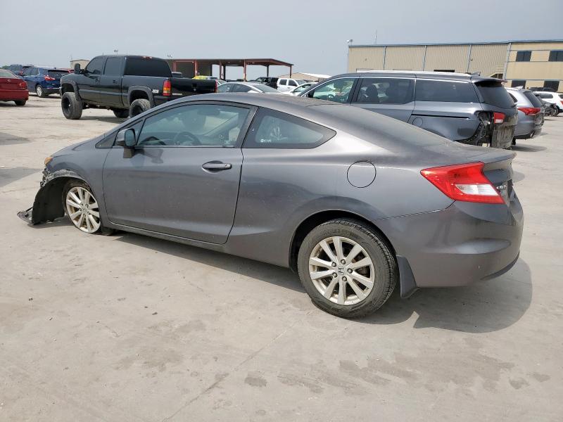 2HGFG3B03CH502040 - 2012 HONDA CIVIC EXL GRAY photo 2