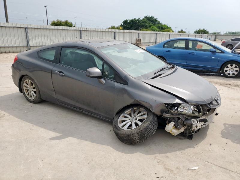 2HGFG3B03CH502040 - 2012 HONDA CIVIC EXL GRAY photo 4