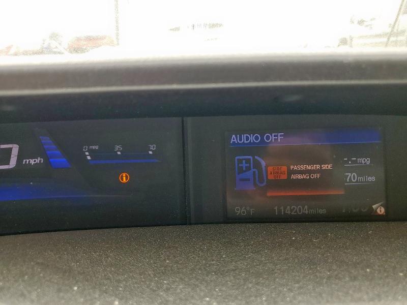 2HGFG3B03CH502040 - 2012 HONDA CIVIC EXL GRAY photo 9