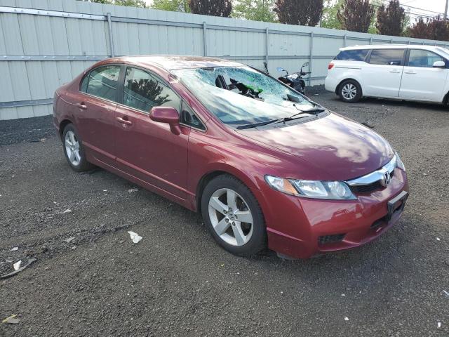 2HGFA16679H535930 - 2009 HONDA CIVIC LX-S ბურგუნდია ფოტო 4