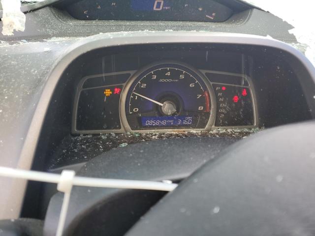 2HGFA16679H535930 - 2009 HONDA CIVIC LX-S ბურგუნდია ფოტო 9