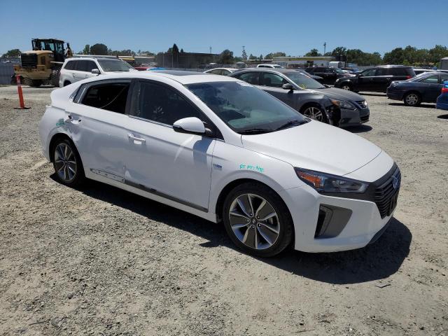 KMHC85LC8HU035703 - 2017 HYUNDAI IONIQ LIMITED WHITE photo 4