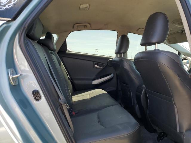 JTDKN3DUXD5655073 - 2013 TOYOTA PRIUS Теңіз түсті фото 10