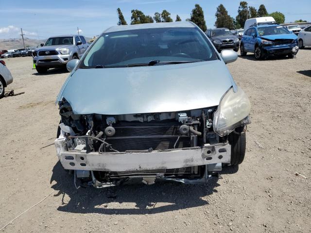 JTDKN3DUXD5655073 - 2013 TOYOTA PRIUS Теңіз түсті фото 5