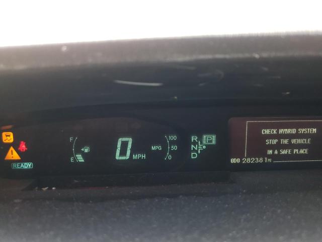 JTDKN3DUXD5655073 - 2013 TOYOTA PRIUS Теңіз түсті фото 9