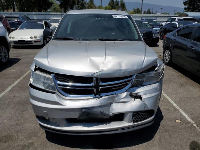 3C4PDCAB5DT699803 - 2013 DODGE JOURNEY SE SILVER photo 5