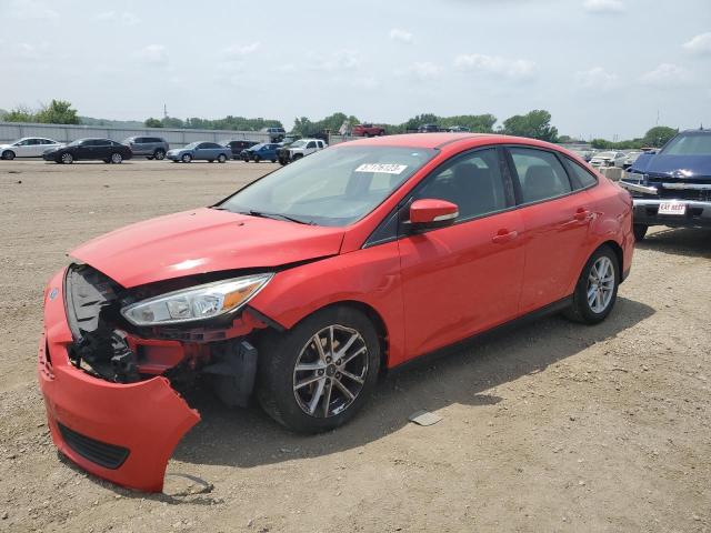 1FADP3F23GL253495 - 2016 FORD FOCUS SE RED photo 1