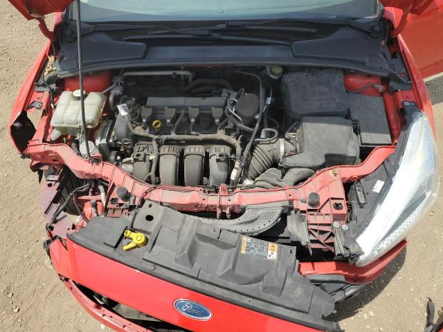 1FADP3F23GL253495 - 2016 FORD FOCUS SE RED photo 11