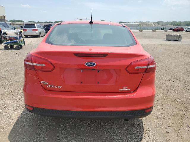 1FADP3F23GL253495 - 2016 FORD FOCUS SE RED photo 6