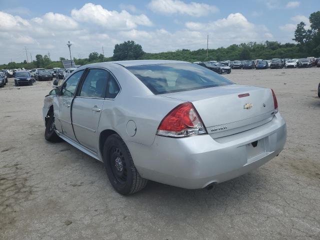 2G1WD5E38G1116908 - 2016 CHEVROLET IMPALA LIM POLICE SILVER photo 2